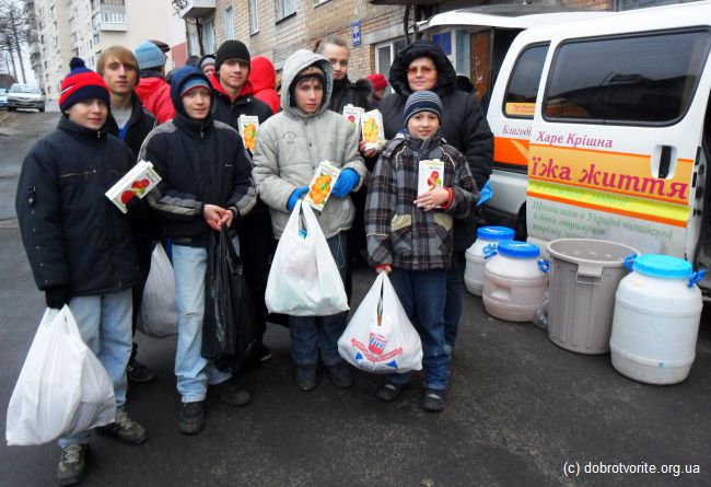Многодетная семья в Киеве
